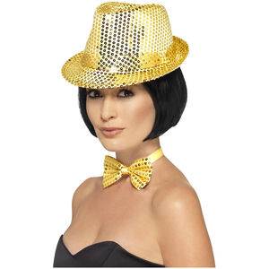 Smiffys Trilby Sequin Hat