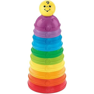 Fisher-Price Brilliant Basics Stack And Roll Cups