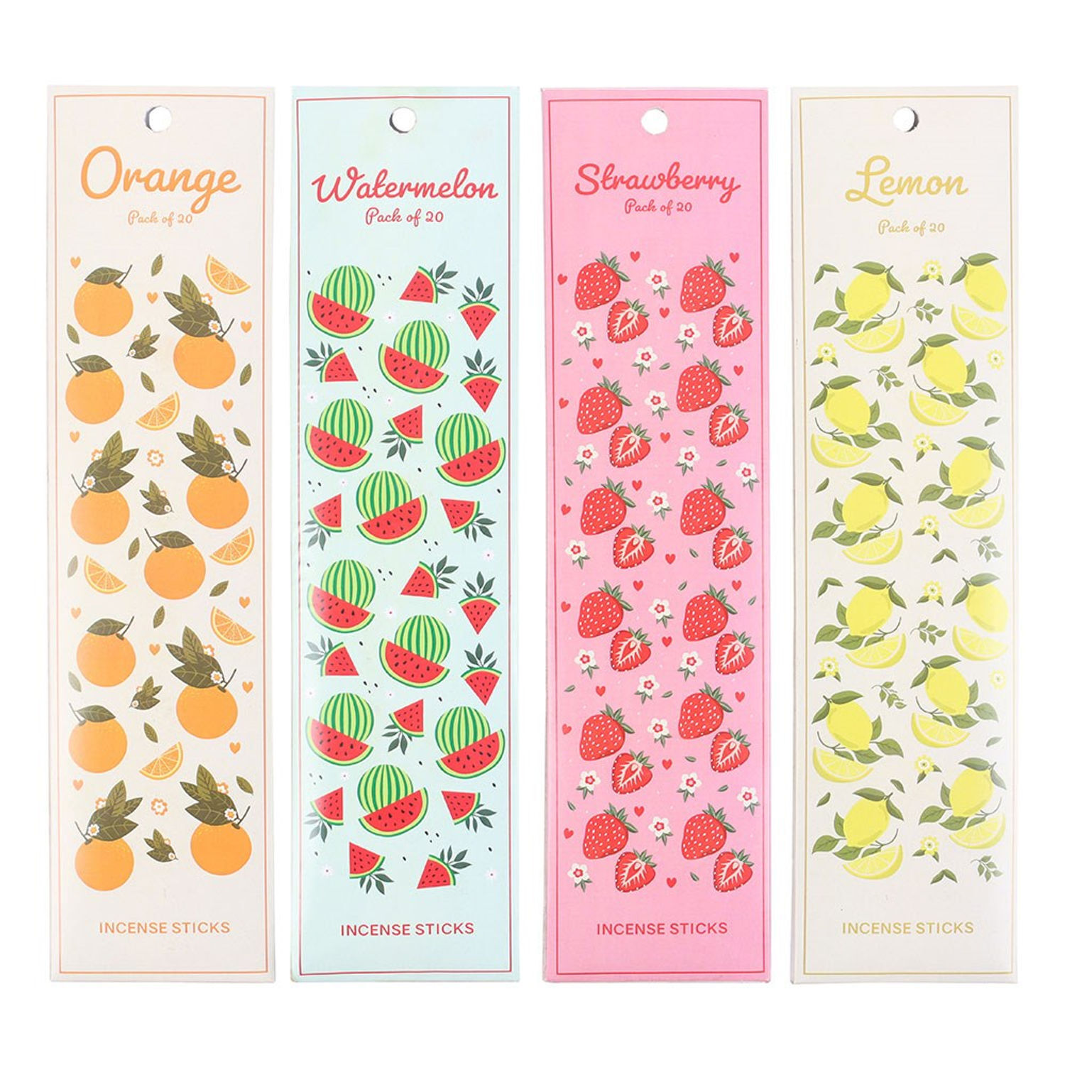 Something Different The Tutti Frutti Collection Incense Sticks (Pack of 80) - Multicoloured