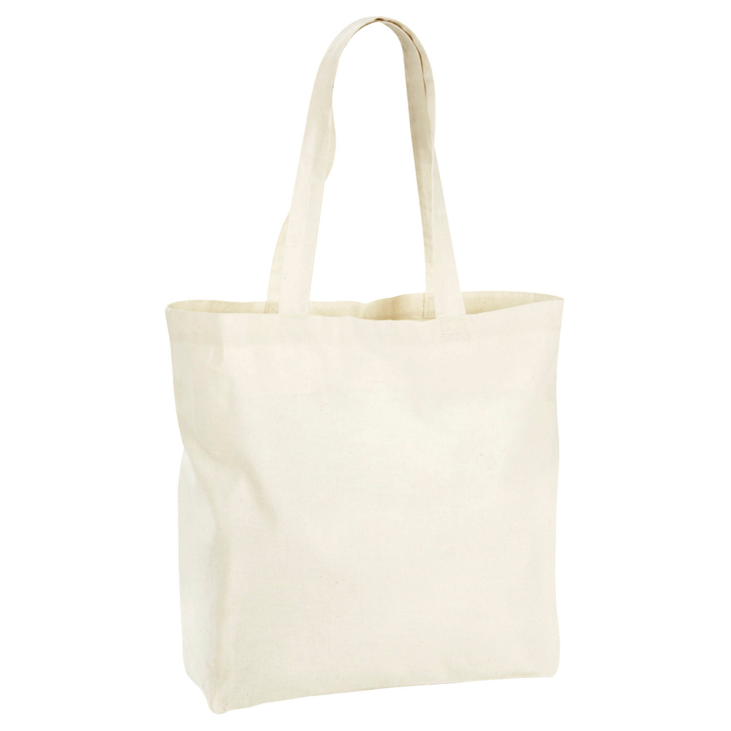 Westford Mill Recycled Cotton Tote Bag - Natural