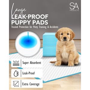 SA Products Puppy Pads Large 56 x 56cm Dog Training Pads