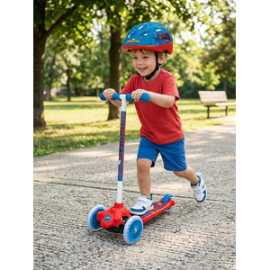 Marvel Spider-Man 3-Wheel Twist Scooter