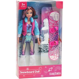 Snowboard Doll