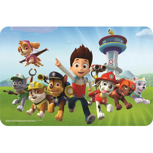 Paw Patrol(New) Easy Offset Plastic Reusable Placemat