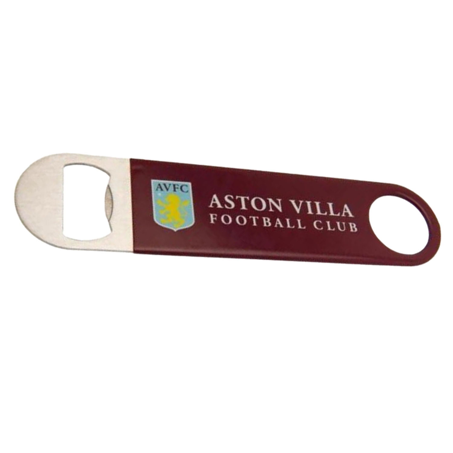 Aston Villa Fc Stainless Steel Bottle Opener Fridge Magnet - Claret