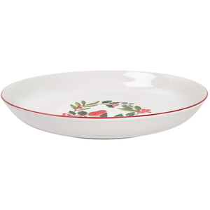 Festive Robin Serving Bowl
