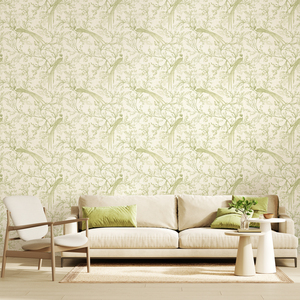 Bird Toile - Sage