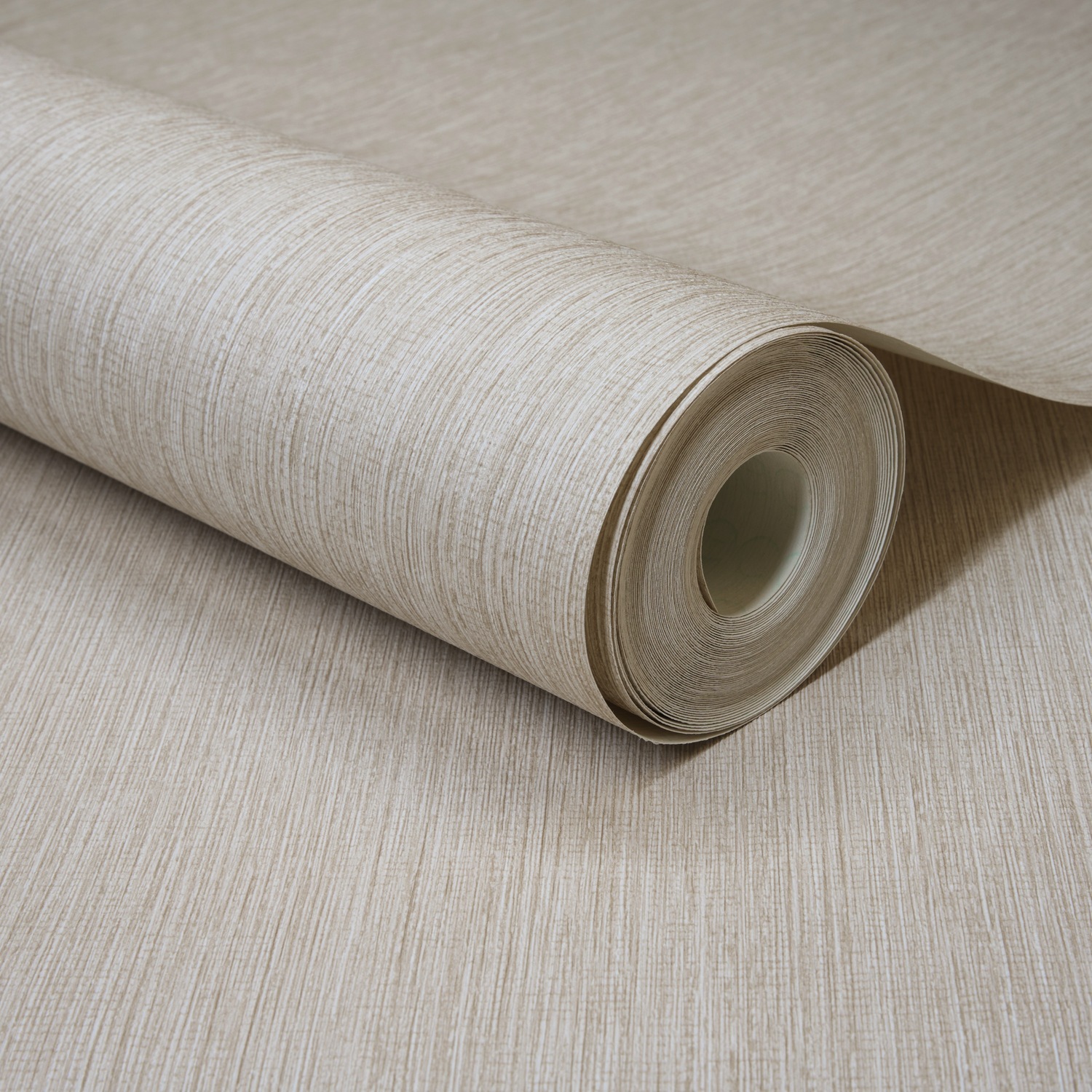 Grandeco Boutique Rays Grasscloth Effect Eco Wallpaper - Cream - PVC-free - Image 3