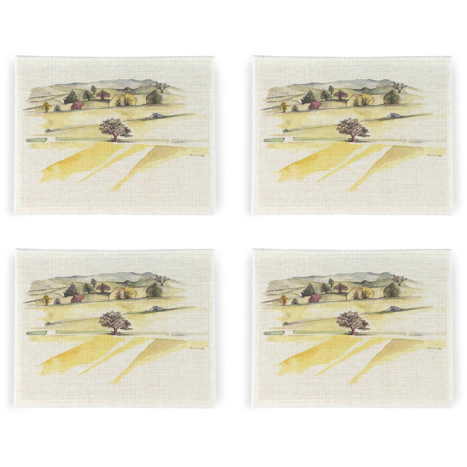 Image of Dorset Landscapes Linen Placemats - Set&hellip;