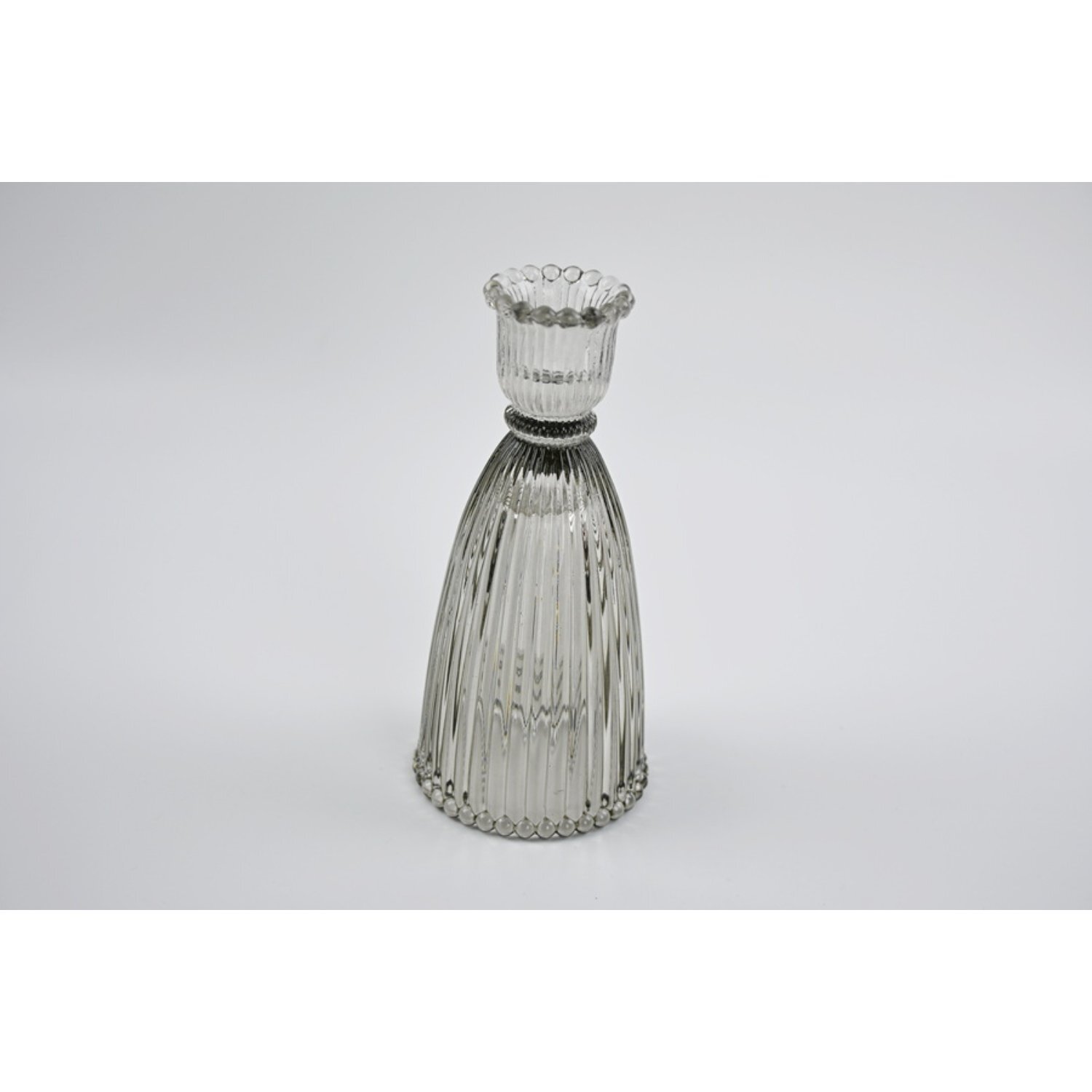  - Grey Smokey Browncandle Holder Medium - Image 3