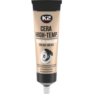 K2 Cera High-Temp Brake Grease - Synthetic Brake System Lubricant - Reduces Squeaks, Vibration