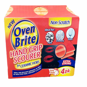 Pack of 4 Oven Brite Fingergrip Scourers {DC}