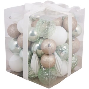 Pack of 50 Nordic Noel Baubles