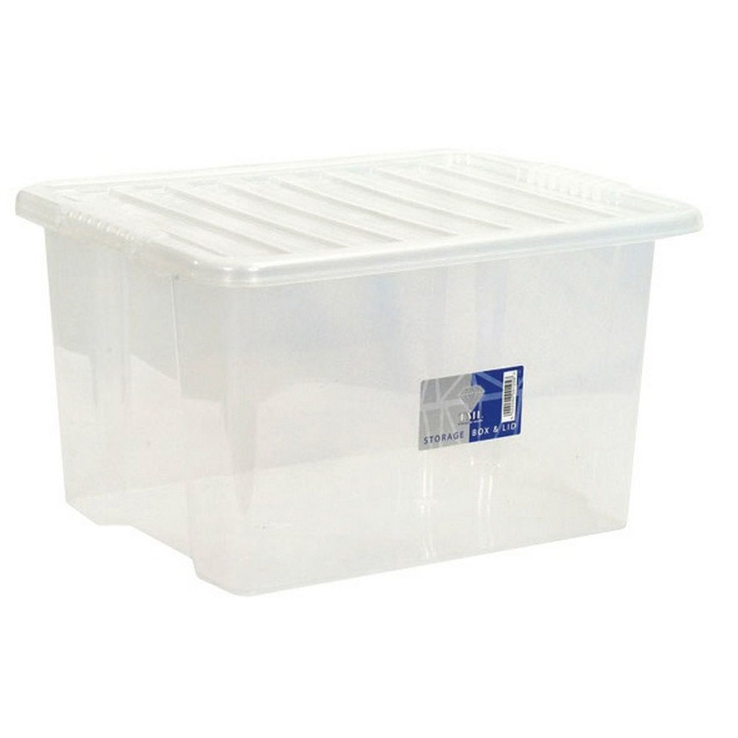 Tml Storage Box With Lid - Clear