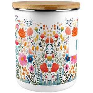 Bright Floral Extra Large Biscuit Tin