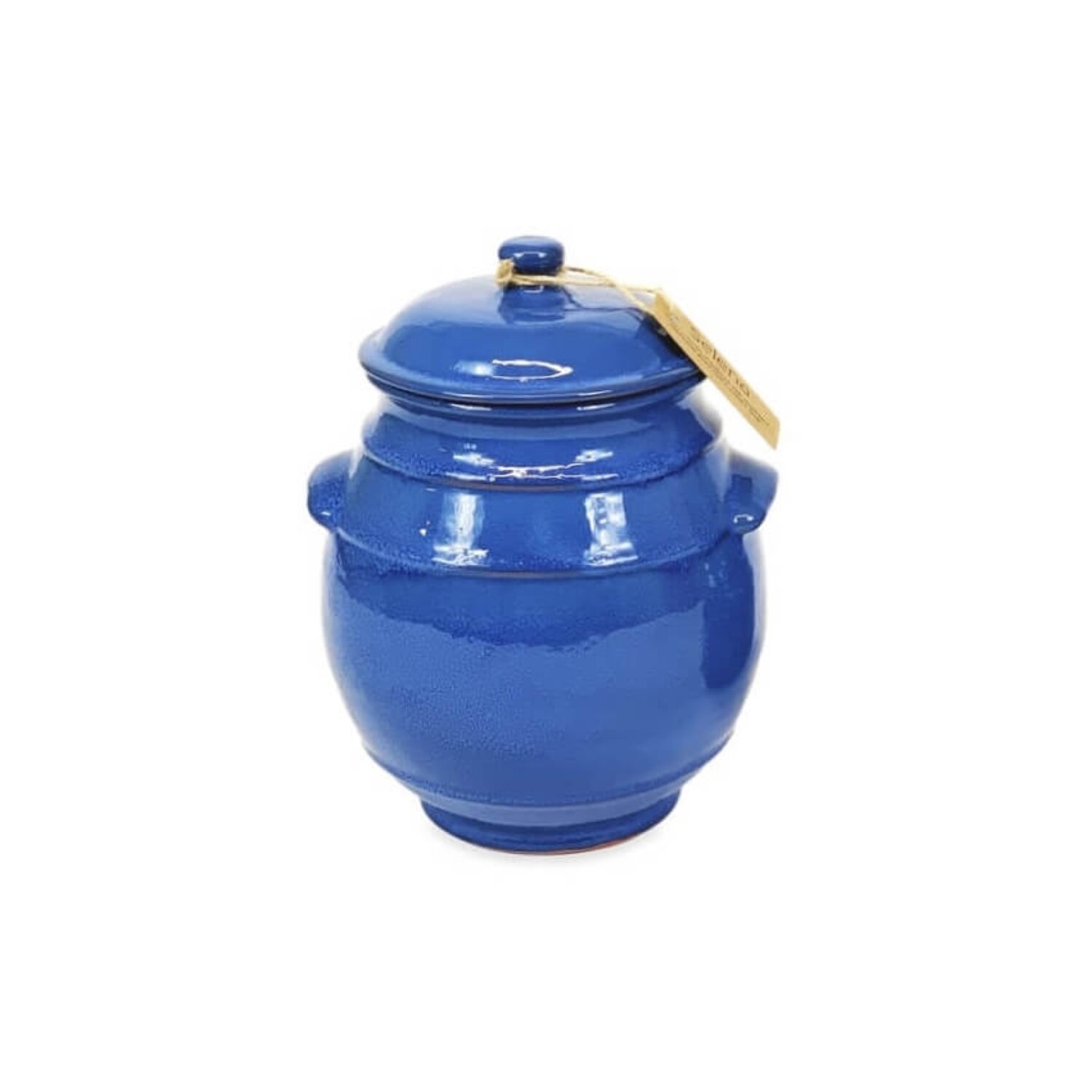 Image of Selena Storage Jar 23cm Orange -&hellip;