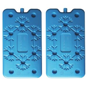 2x Large Slim Ice Block Freezer Board 400ml Reusable Ice Pack 250x140mm