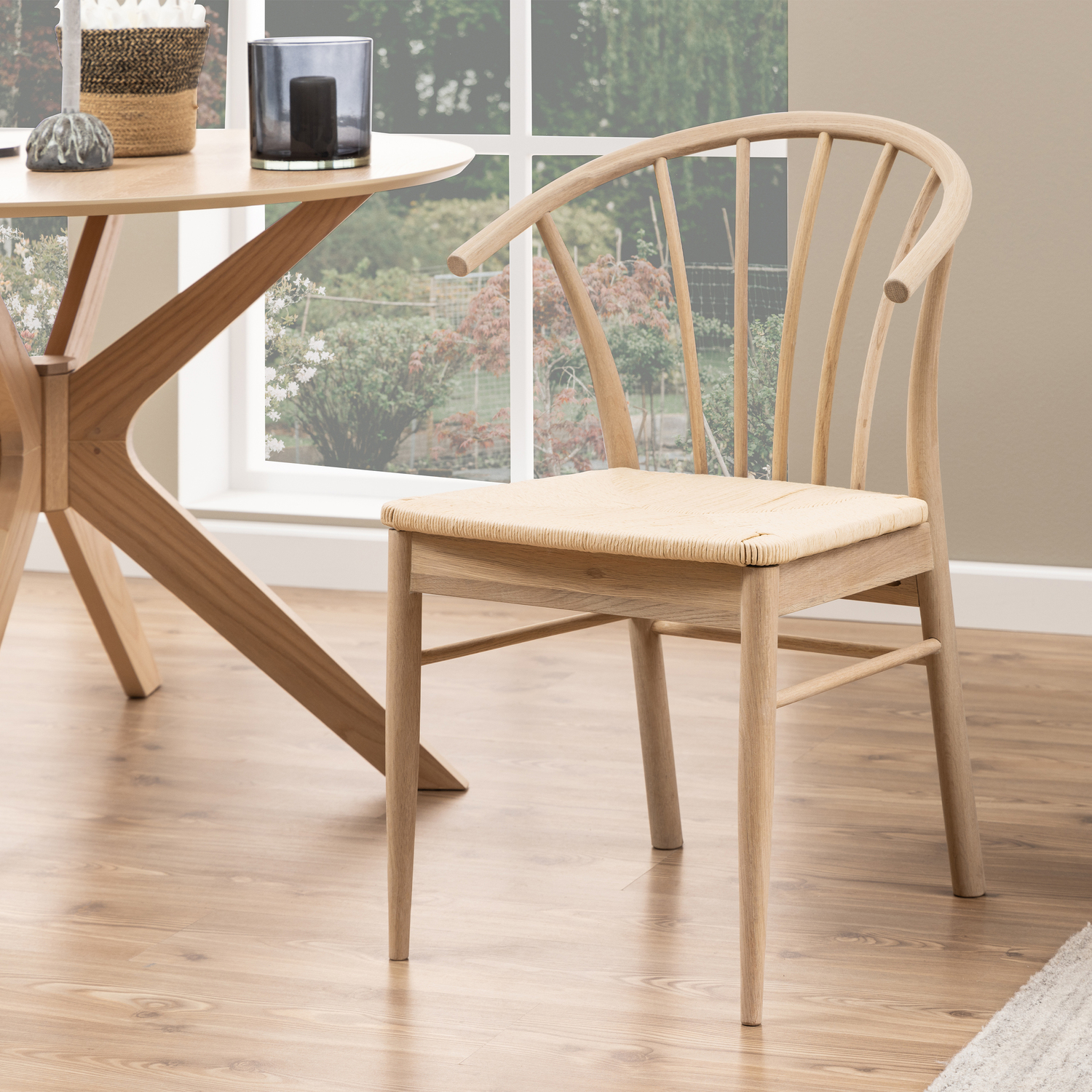 Furniture To Go - Dining Chair - White Oak - Set of 2 - Image 3