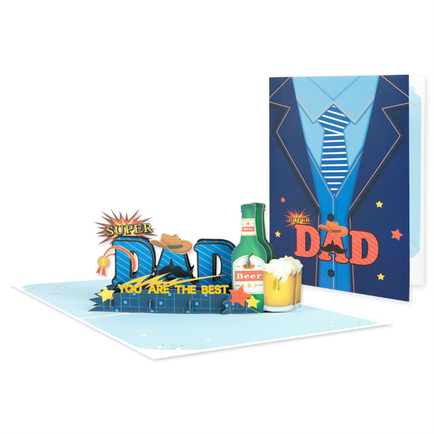 Star of the Day 3D Pop Up Father’s Day Card - Image 2