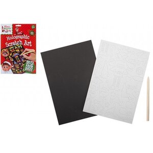 Elf Holographic Scratch Art Set 6 Pack