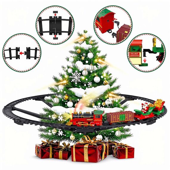 Christmas Steam Train Set