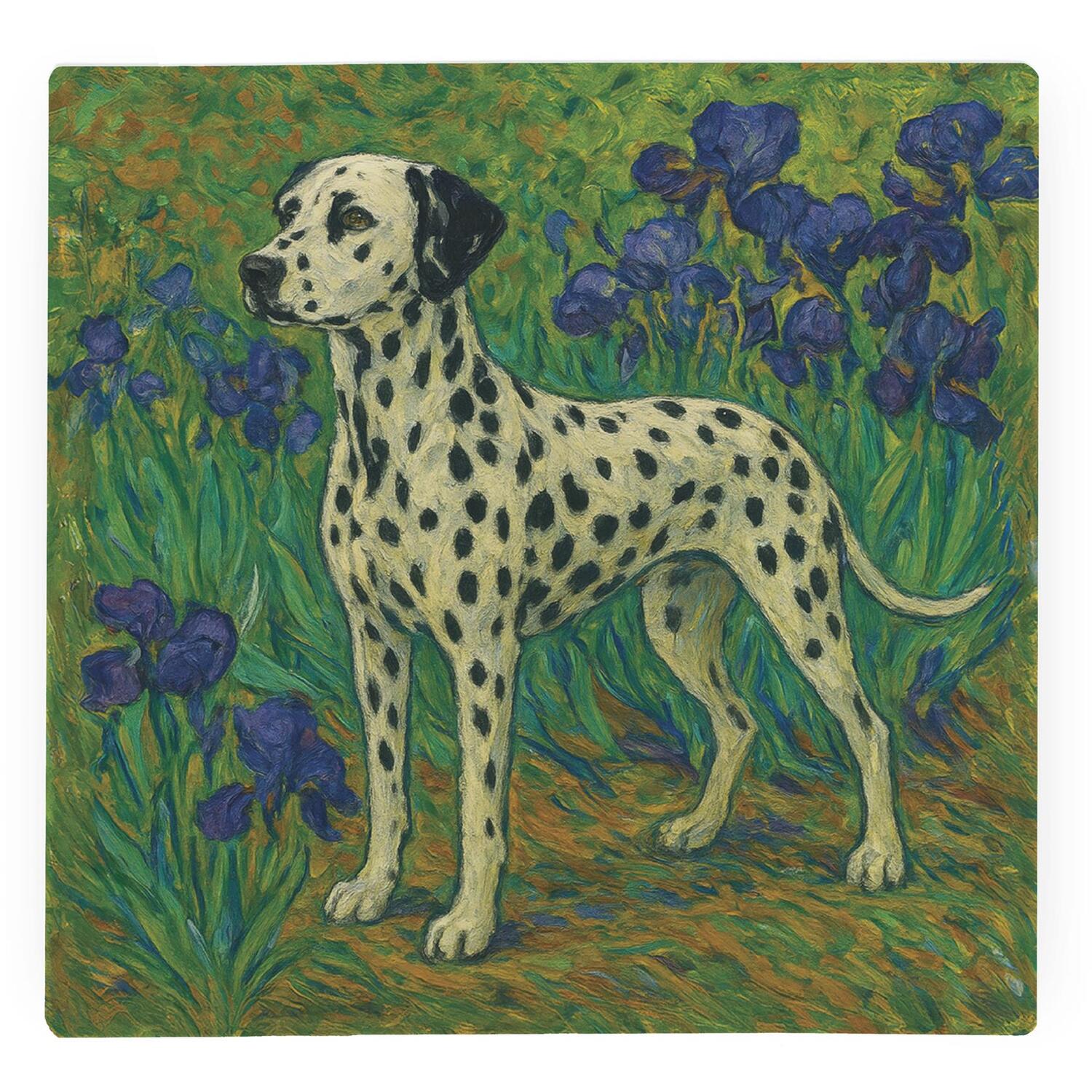 Image of Van Gogh Dalmatian Large Square Worktop&hellip;