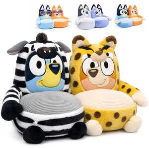 Bluey Animal Kids Plush Sofa Chair