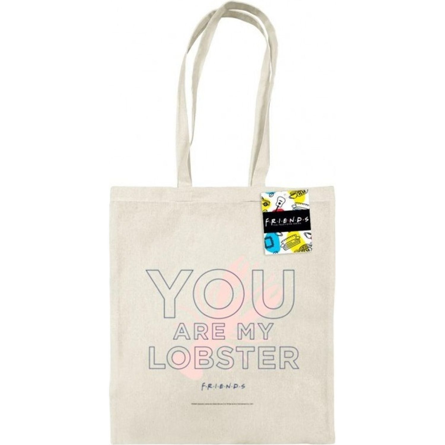 Friends You´Re My Lobster Tote Bag - Natural