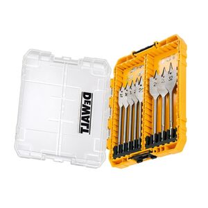 Dewalt Power Tools Dt70750 Flat Drill Bit Set, 8 Piece