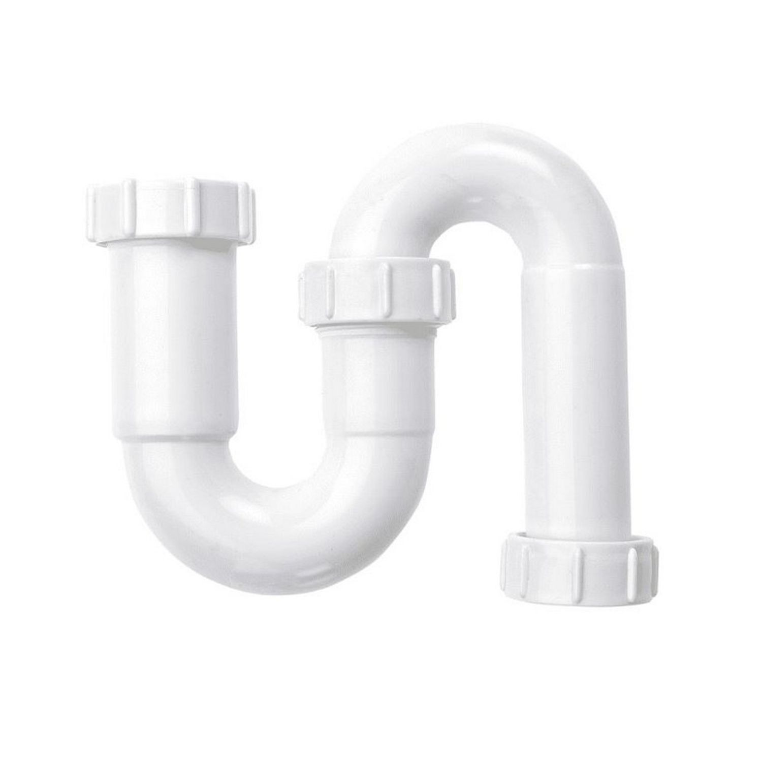 Make Swivel S Trap - White