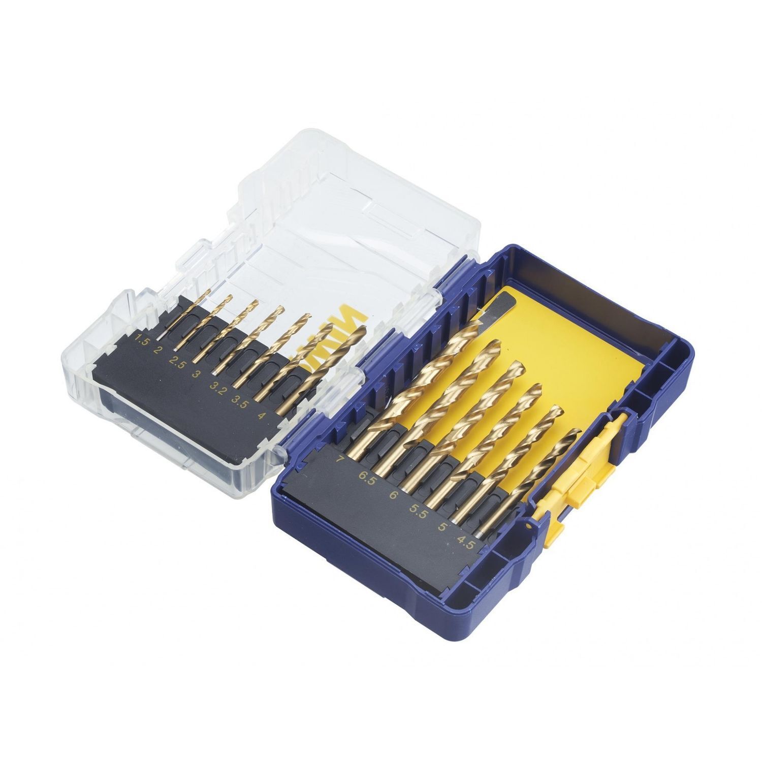 Irwin Hss Titanium Metal Drill Bit Set, 13 Piece - Multi Colour