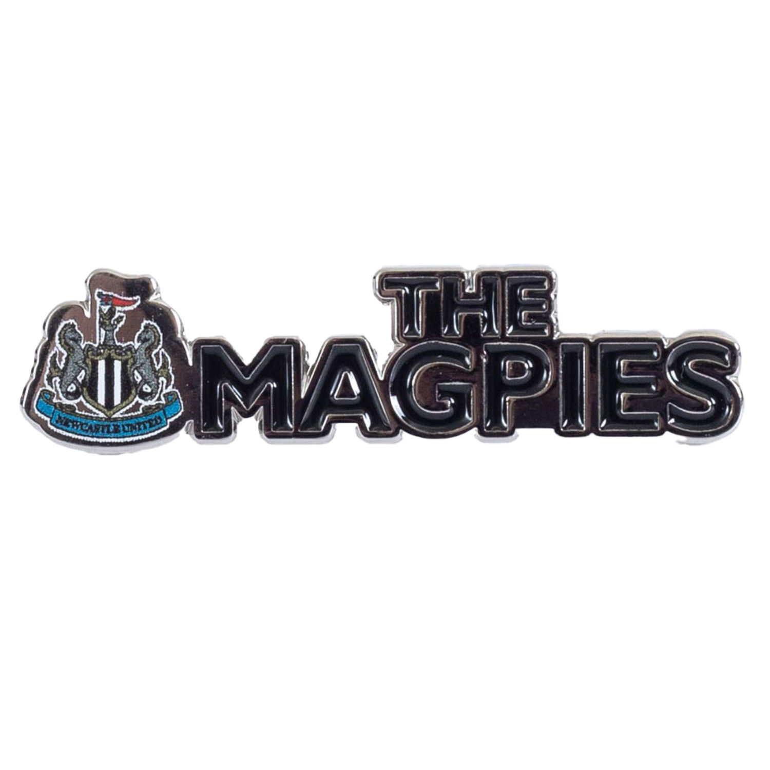 Newcastle United Fc Magpies Badge A - Black/White/Blue