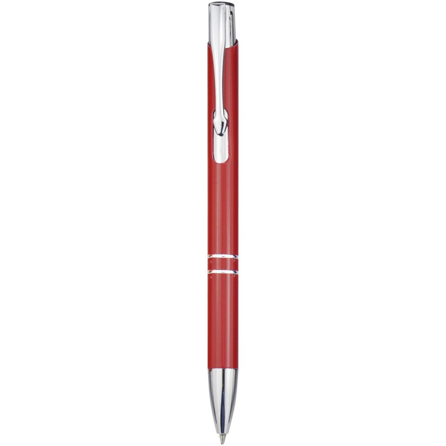 Bullet Moneta Aluminium Ballpoint Pen - Red