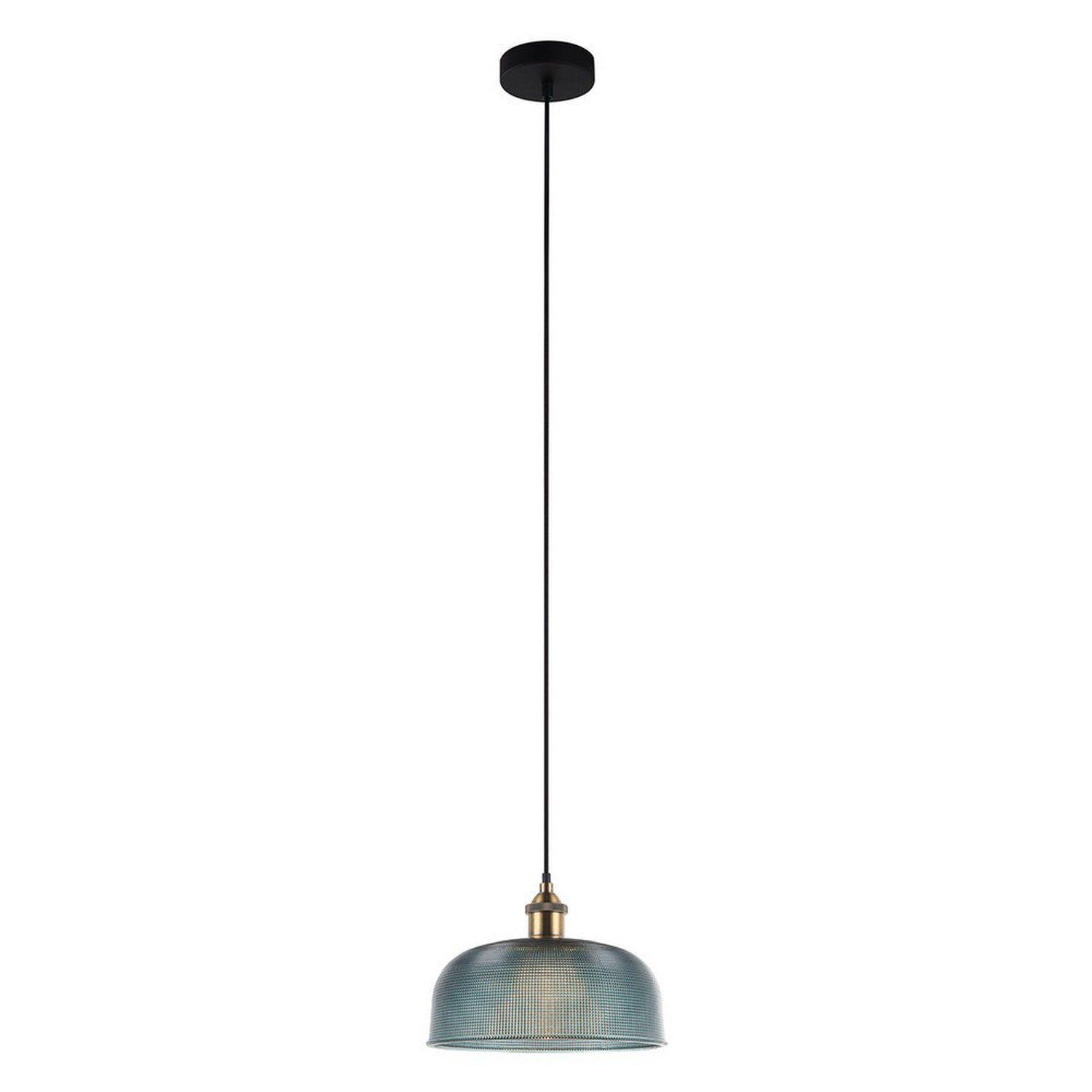 Italux Lighting Industrial Pendant Light Blue - Blue