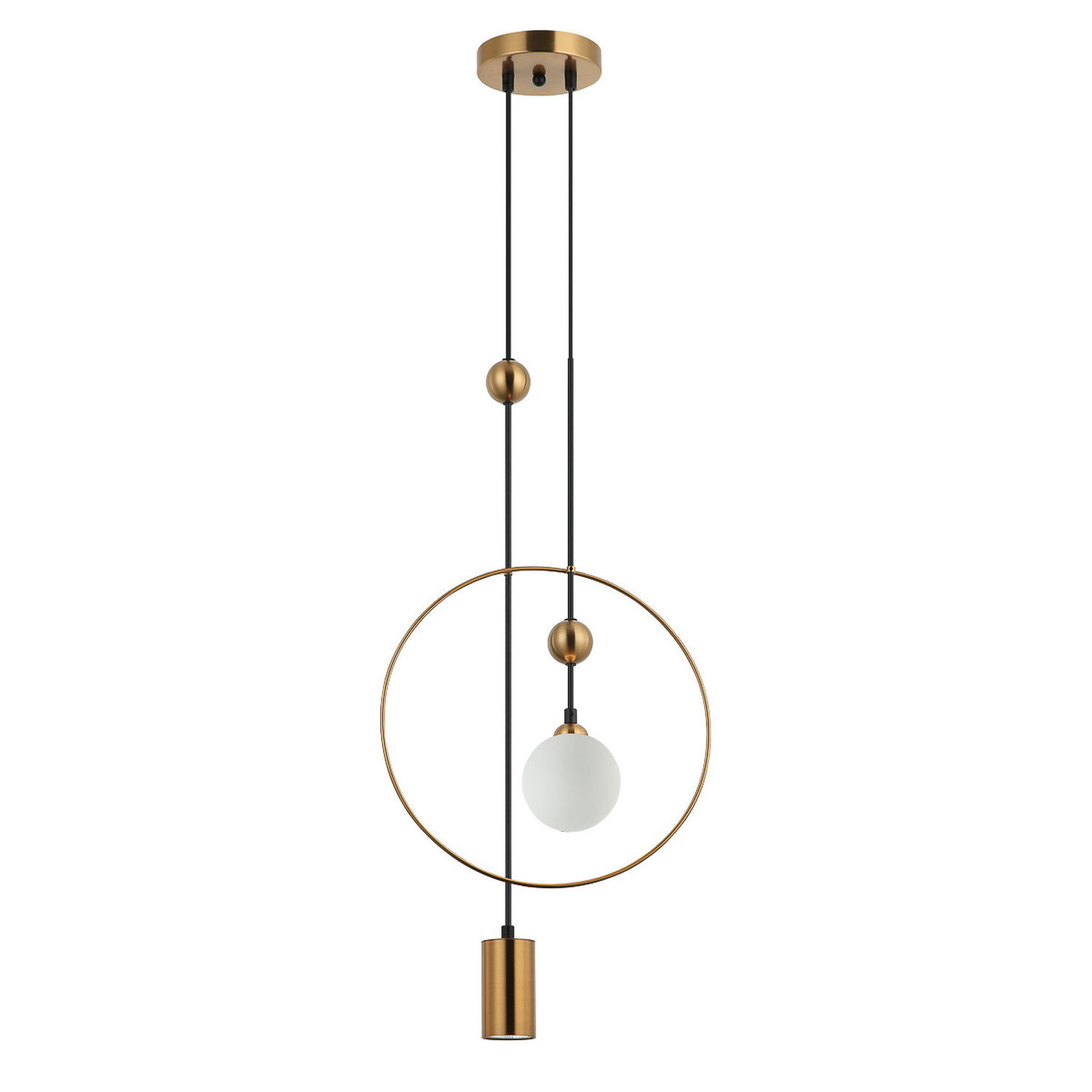 Italux Lighting Trosti Pendant Light Brass - Brass