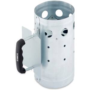 S/STEEL Charcoal Starter Pan Stainless Steel shot 21562429