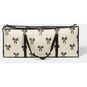OHS Bow Print Christmas Wrap Storage Bag