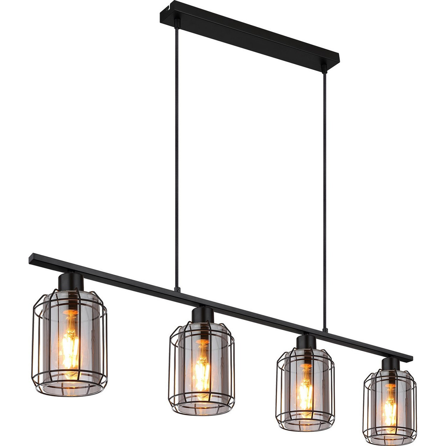 Globo Lighting Hudson Pendant Light Black