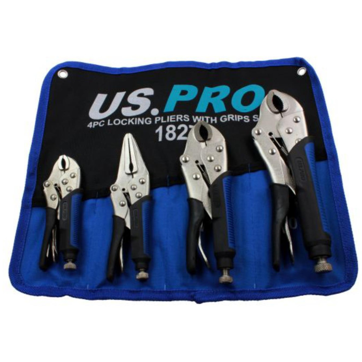 B&Q - Locking Pliers 4Pc Mole Grips Adjustable Wrench Vice Grips Pliers 1827 - Image 5