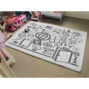 Experience Outside Door Designer Rug