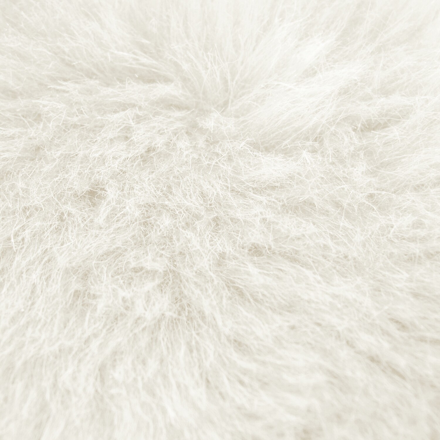 The Rug Wholesaler - White Cosy High Pile Faux Fur Sheepskin Rug - Kinsale - White / 150cm thumbnail