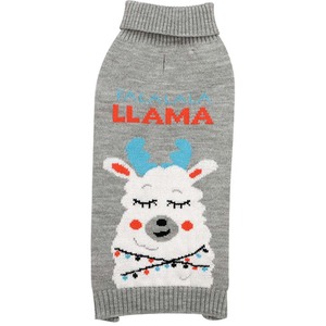 Llama Christmas Dog Jumper