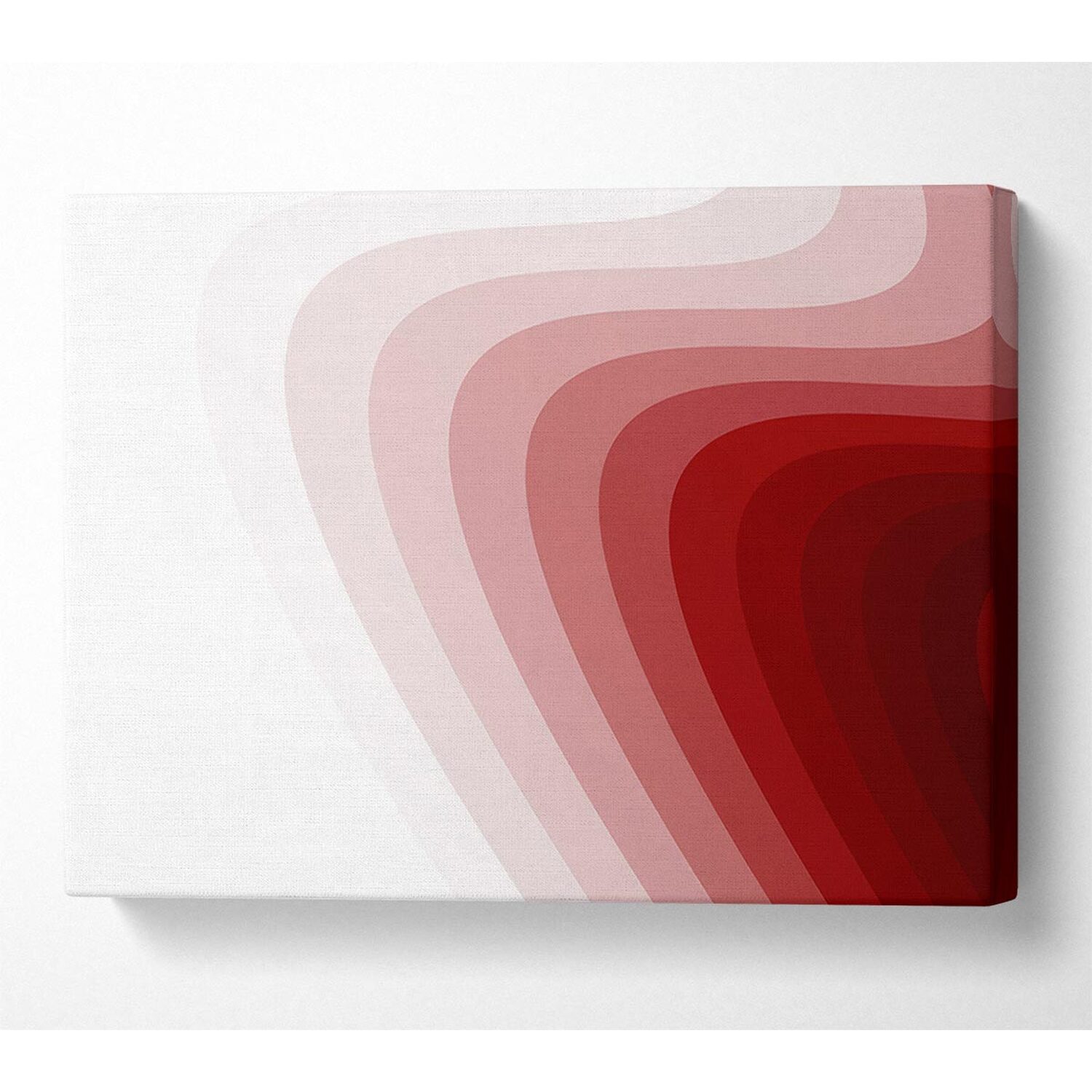 Wallart-Direct - Red Hills Of Time Canvas Print Wall Art - Yellow / 101.6cm thumbnail