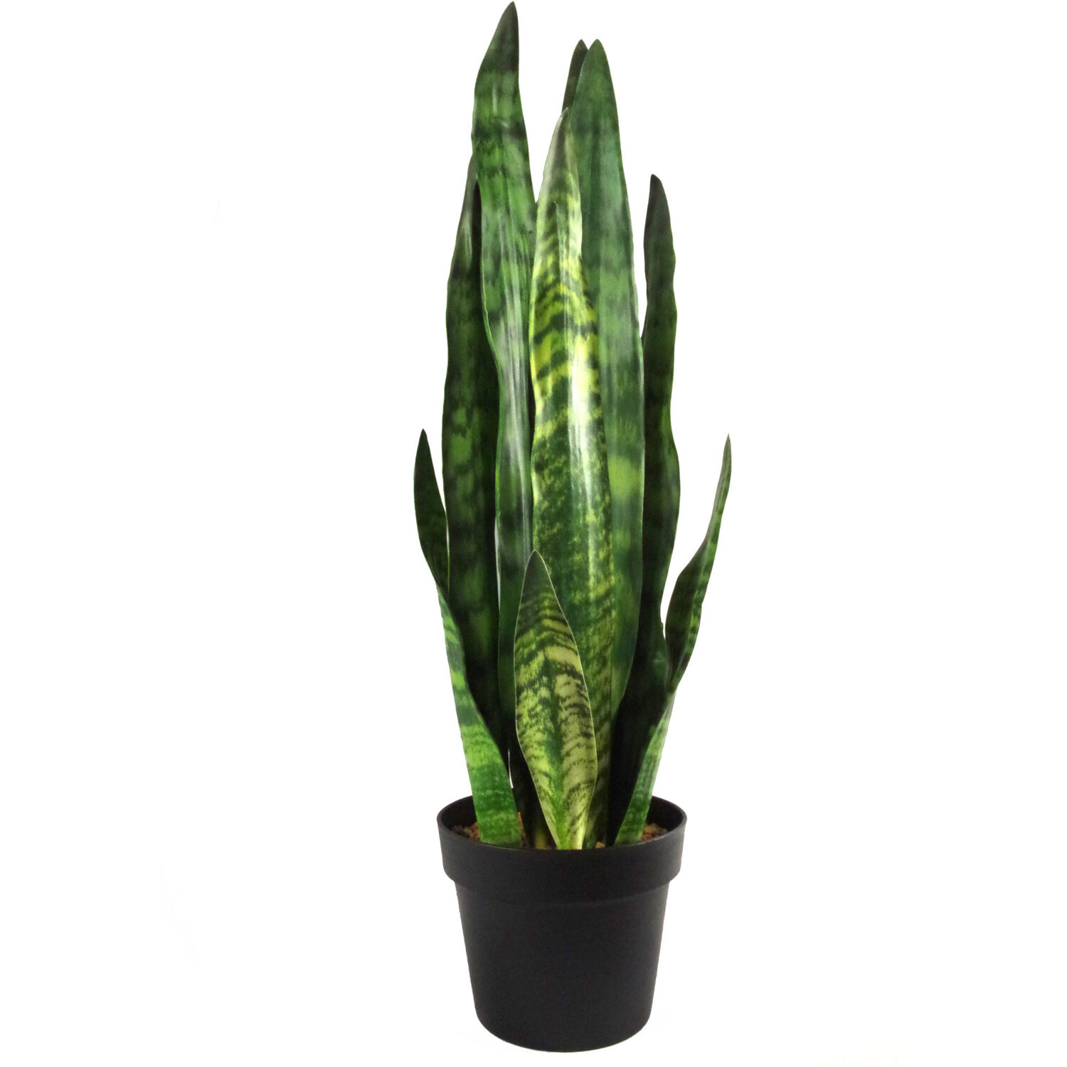 Leaf Artificial Zeylanica Sansevieria Plant - Green - Image 6