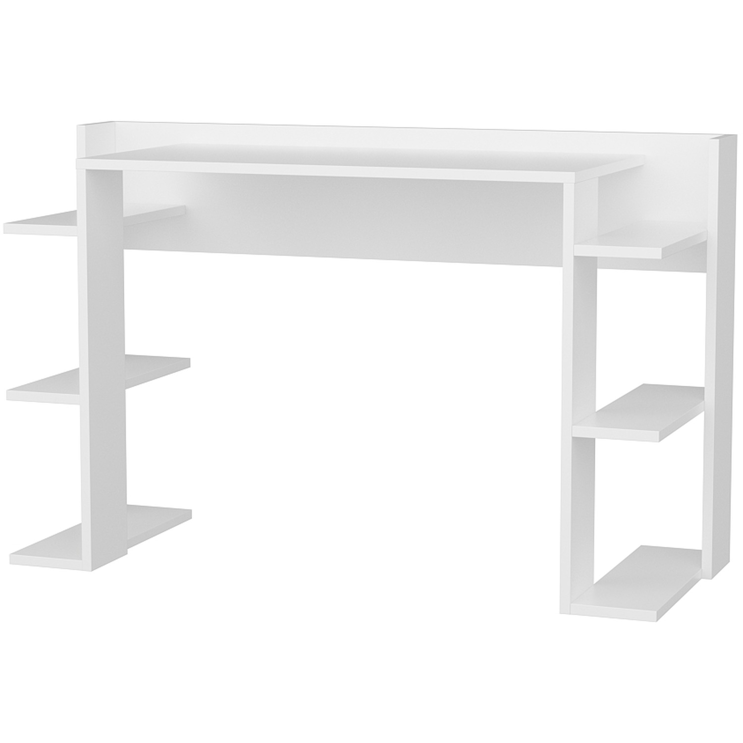 Cina Computer Desk - White