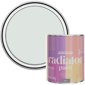 Rust-Oleum Radiator Paint in Satin Finish - Library Grey 750ml