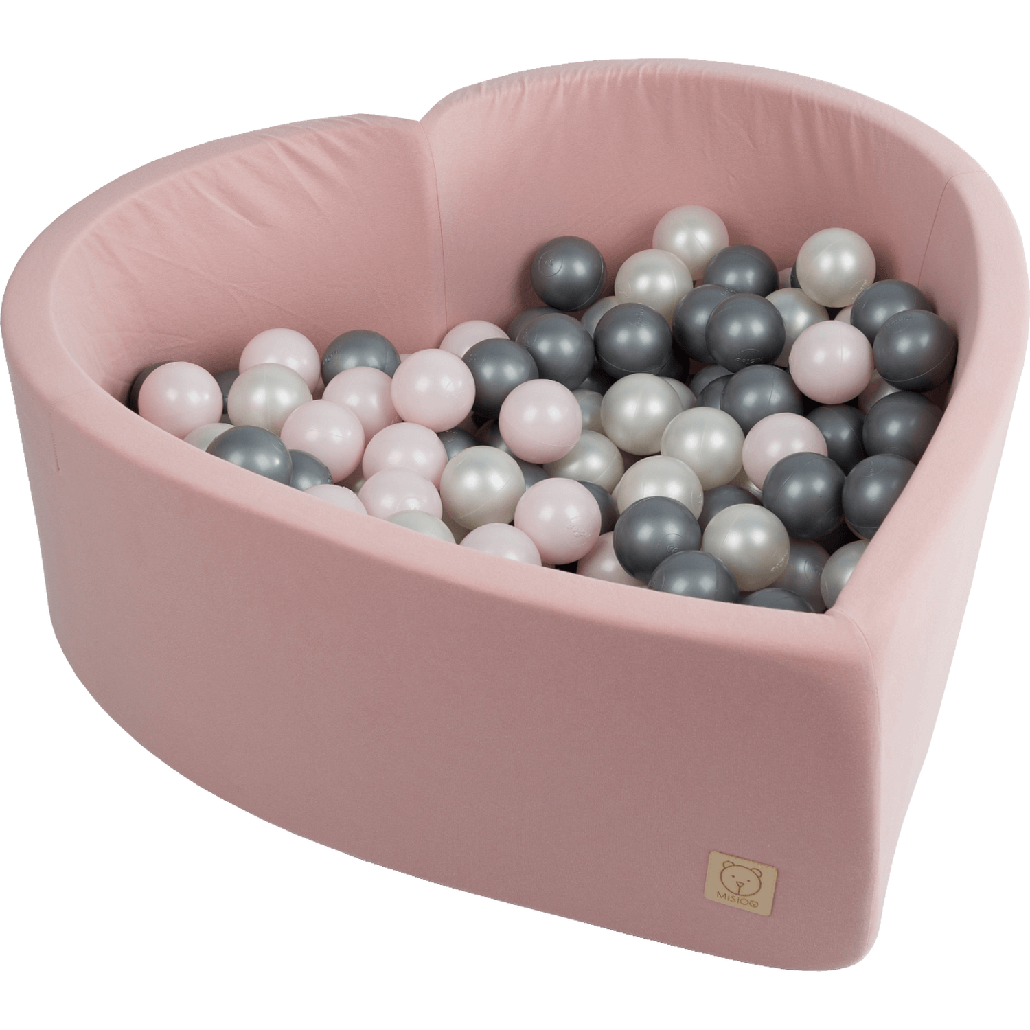 Image of Smart Set Big Heart Ball Pit - Pink / 95cm