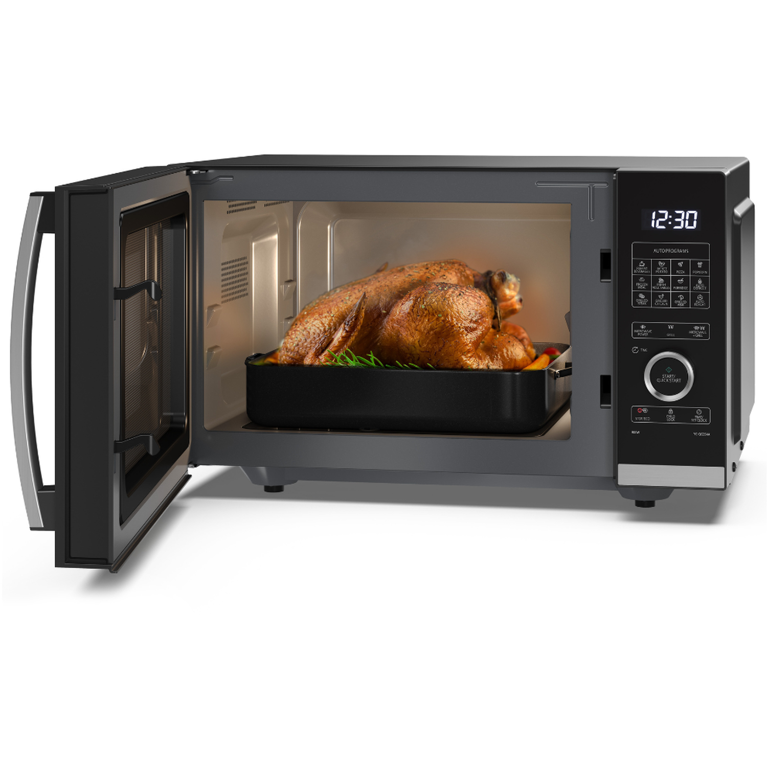 SHARP Flatbed Microwave Oven With Grill 23L