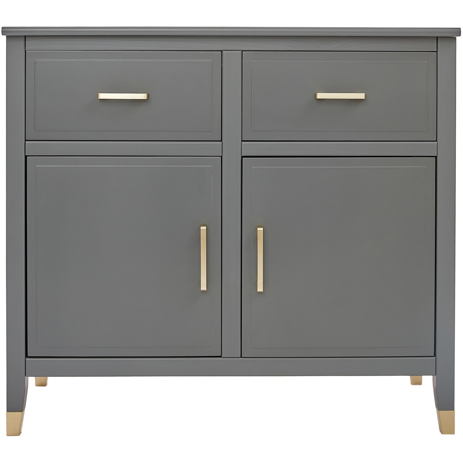 Palazzi 2 Door 2 Drawer Sideboard - Grey