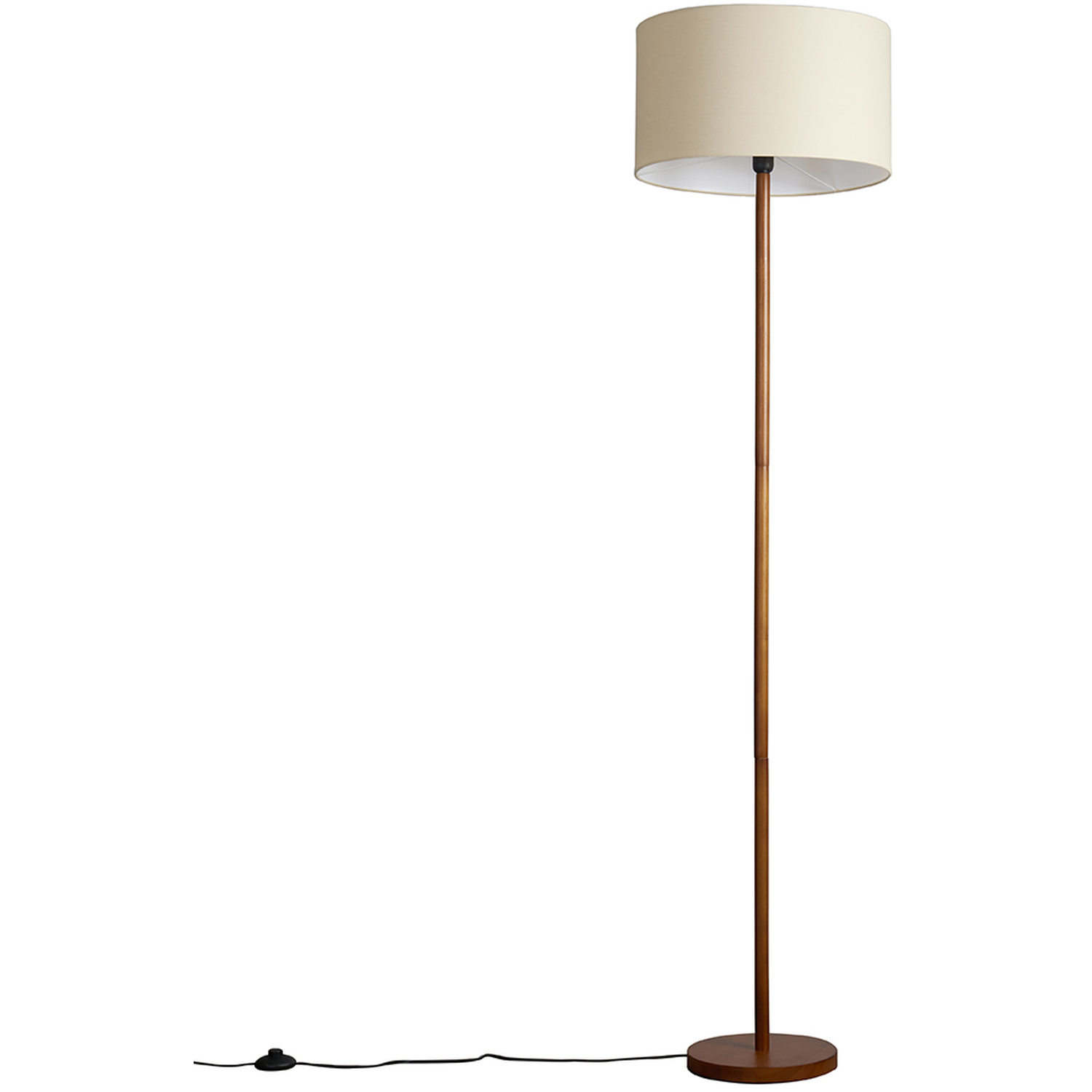 Image of Heather Wood Floor Lamp Wood Shade&hellip;